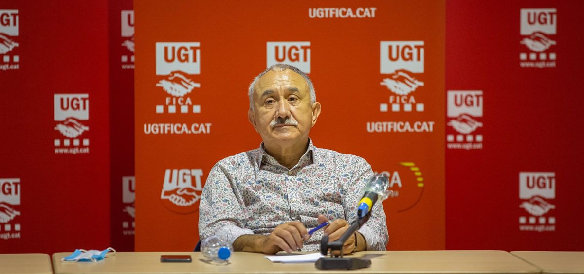 El Secretario General de UGT, Pepe Álvarez. (Foto. David Zorrakino Europa Press)
