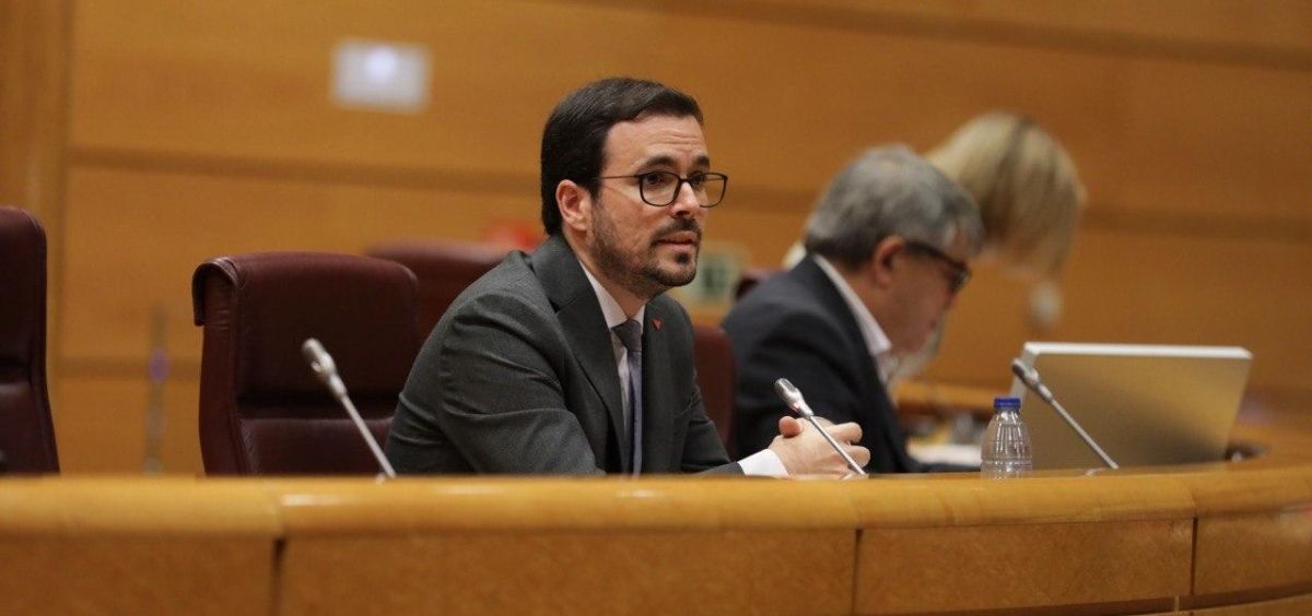 El ministro de Consumo, Alberto Garzón. (Foto. @consumogob)