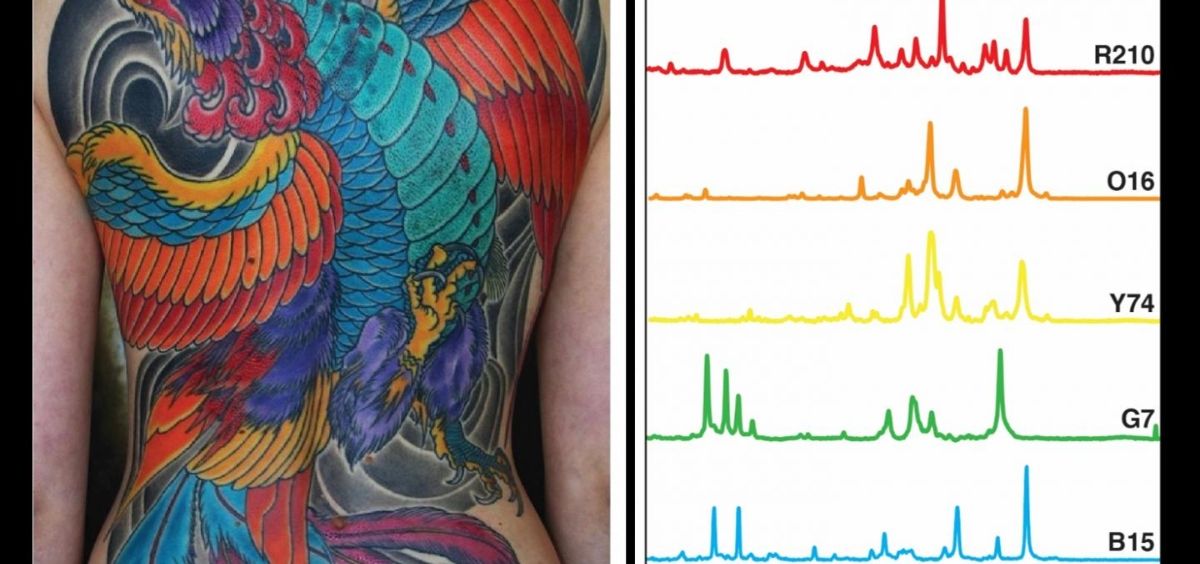 Tatuaje y diseño de Adam Sky, imagen cortesía de Zavaleta Lab en USC.