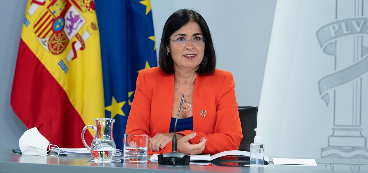 La ministra de Función Pública y Política Territorial, Carolina Darias. (Foto. Pool Moncloa / Borja Puig de la Bellacasa)