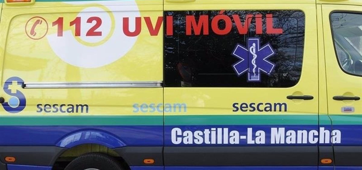 Ambulancia Sescam (Foto. EP)