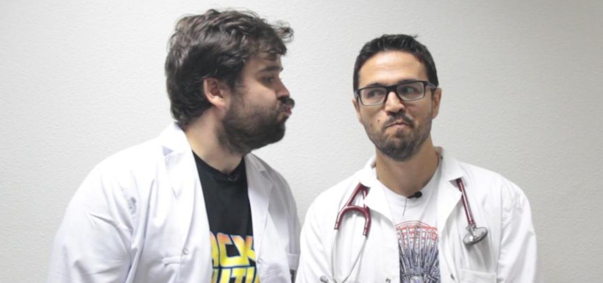 Guido Rodríguez de Lema y Juan Sánchez Verde, creadores de Yo, Doctor. (Foto. YD)