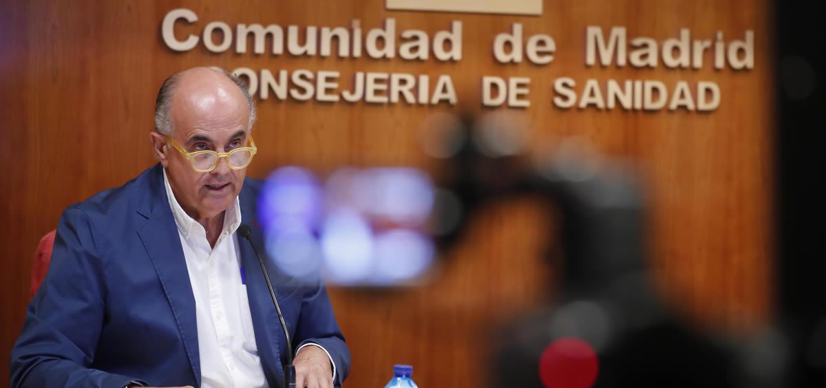 El titular de la Viceconsejería de Salud Pública y Plan COVID-19, el doctor Antonio Zapatero (Foto: Comunidad de Madrid)