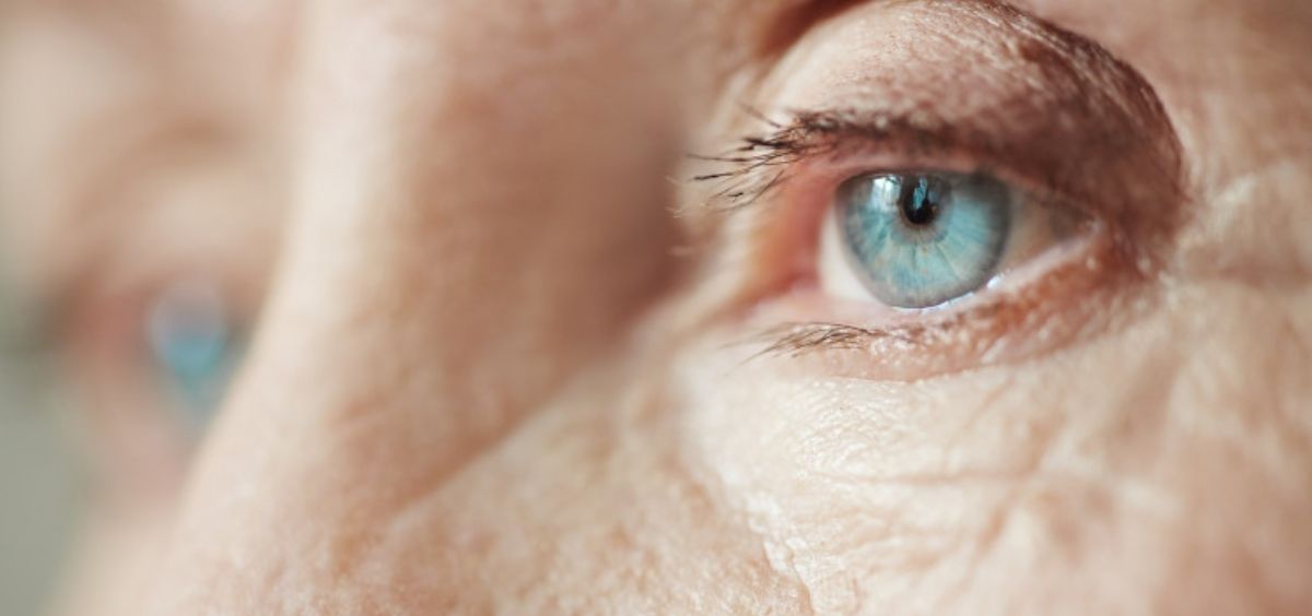 Paciente con enfermedad ocular (Foto. Mucho por ver)