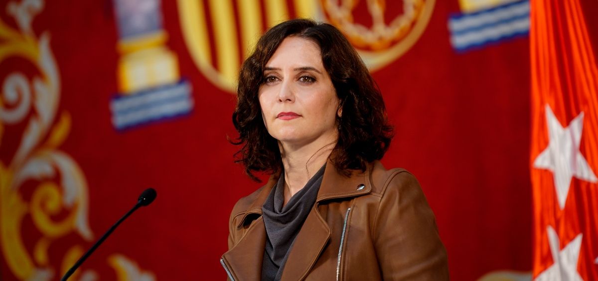 La presidenta de la Comunidad de Madrid, Isabel Díaz Ayuso. (Foto. Comunidad de Madrid)