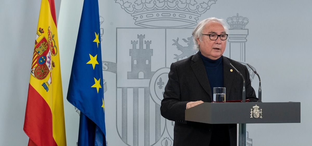 El ministro de Universidades, Manuel Castells (Foto: La Moncloa)