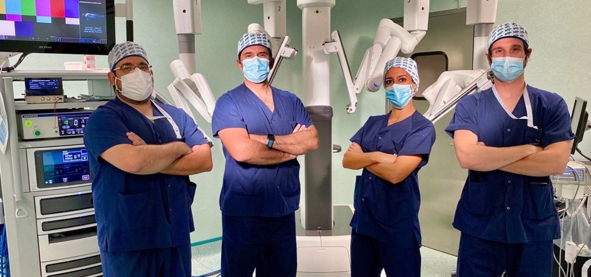 Cirugía Torácica de Quirónsalud Madrid alcanza las 200 cirugías con el robot quirúrgico Da Vinci. (Foto. Quirónsalud)