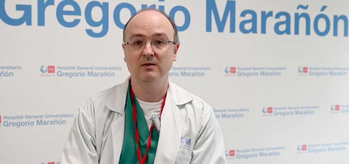 Dr. Iván Márquez Rodas, del Servicio de Oncología Médica del Hospital General Universitario Gregorio Marañón (Foto. Hospital Gregorio Marañón)