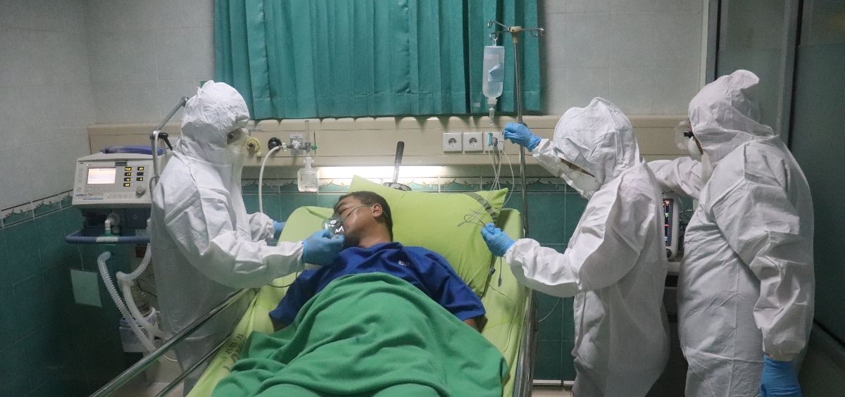 Paciente con covid 19 hospitalizado. (Foto. Unsplash)