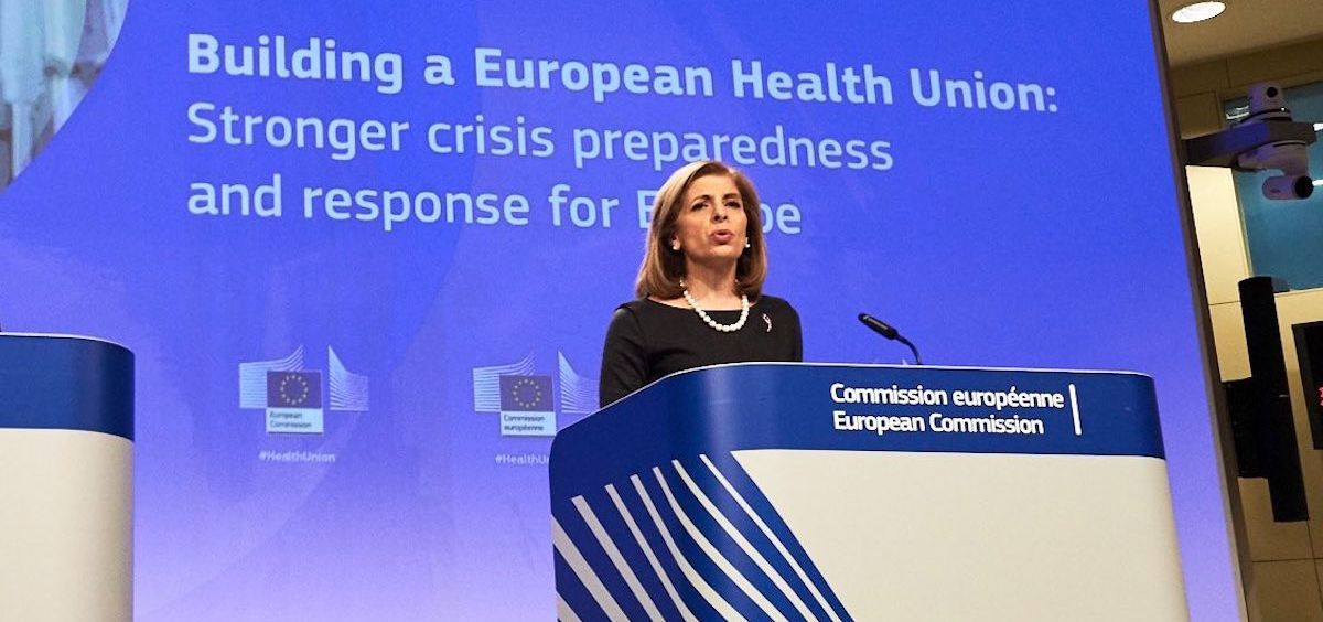Stella Kyriakides, comisaria de Salud y Seguridad Alimentaria de la UE (Foto: @SKyriakidesEU)