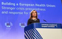 Stella Kyriakides, comisaria de Salud y Seguridad Alimentaria de la UE (Foto: @SKyriakidesEU)