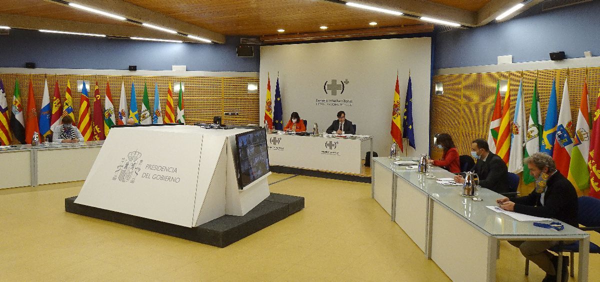 Reunión del pleno del Consejo Interterritorial (Foto: Pool Moncloa / Susana Pfingsten)
