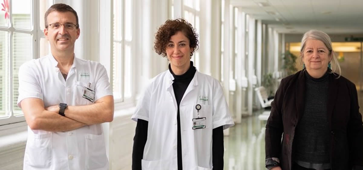 Los investigadores (Foto. Hospital Clínic de Barcelona)