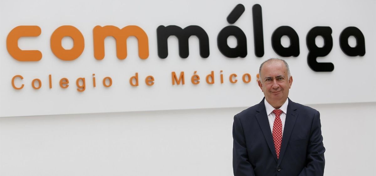 Juan Jose Sanchez Luque, presidente del Colegio de Médicos de Málaga (Foto. EUROPA PRESS  COMMALAGA)