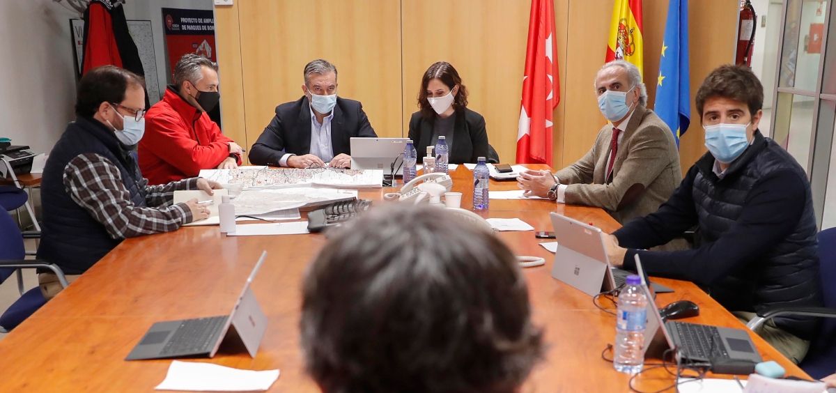 Reunión del Plan Territorial de Protección Civil de la Comunidad de Madrid (Foto: CAM)