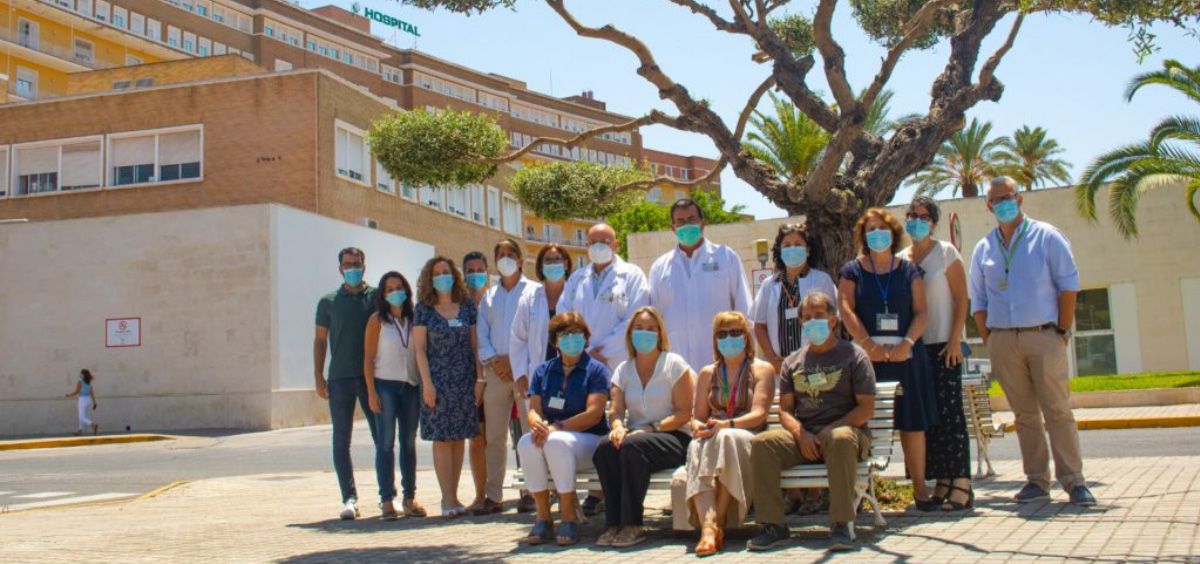 Profesionales del Hospital Universitario Virgen del Rocío (Foto. HUVR)