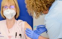 Vacunación profesionales (Foto. Gobierno Vasco)