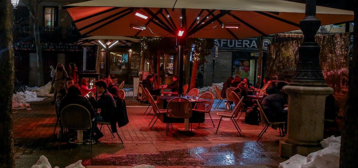 Terraza de un restaurante en Madrid (Foto. Ricardo Rubio   Europa Press)