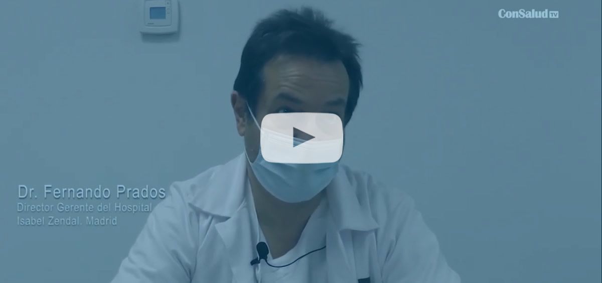 Entrevista a Fernando Prados, gerente del Hospital Isabel Zendal (Vídeo: Miguel Ángel Escobar)