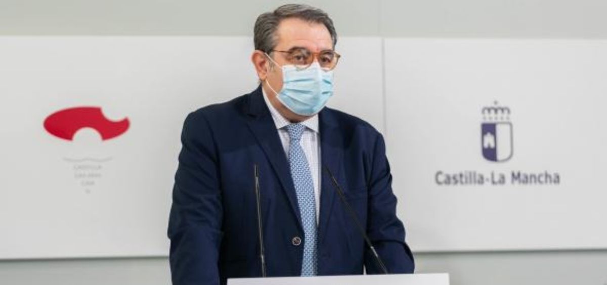 El consejero de Sanidad de C La Mancha, Jesús Fernández Sanz (Foto. Sescam)