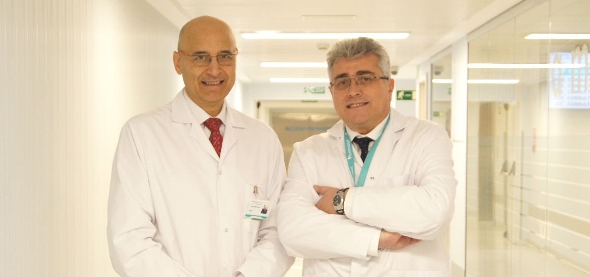 Los doctores Cisneros y Tabernero (Foto. Hospital La Luz)