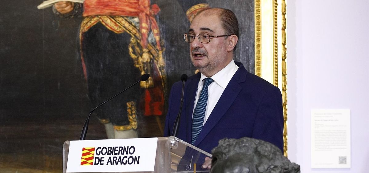 El presidente de Aragón, Javier Lambán (Foto. Gobierno de Aragón)