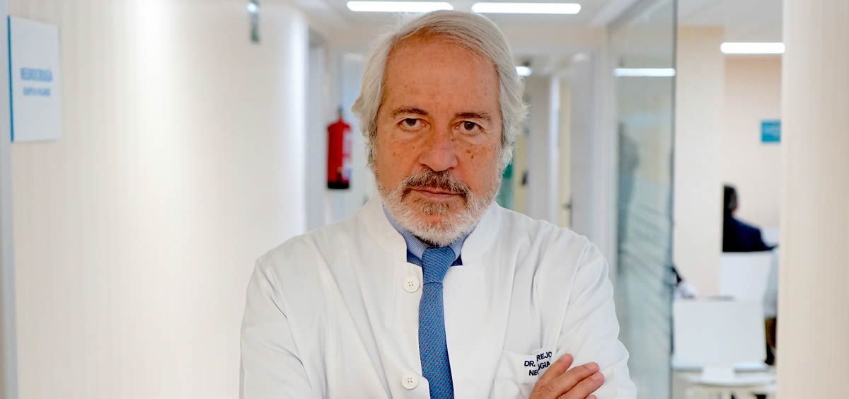 El jefe del Servicio de Neurocirugía del Hospital La Luz, el doctor Francisco Villarejo (Foto. La Luz)