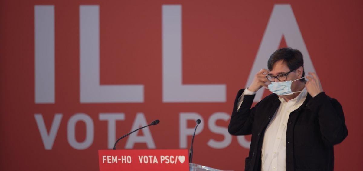 Salvador Illa, candidato del PSC a presidente de la Generalitat (Foto: PSC)