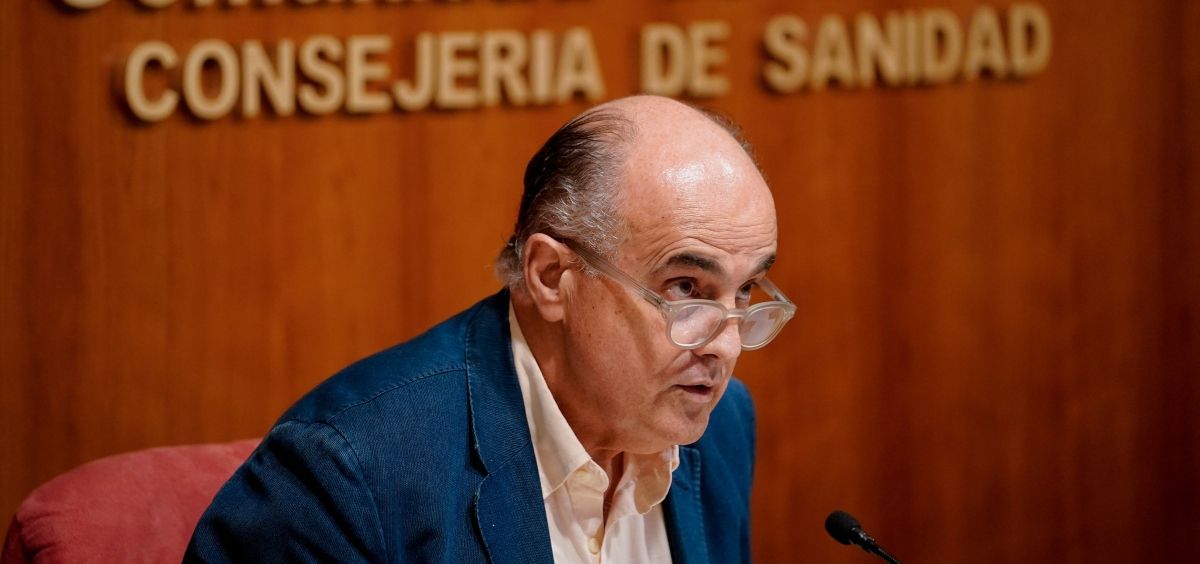 Antonio Zapatero, viceconsejero de Salud Pública y Plan Covid-19 de la Comunidad de Madrid (Foto: CAM)