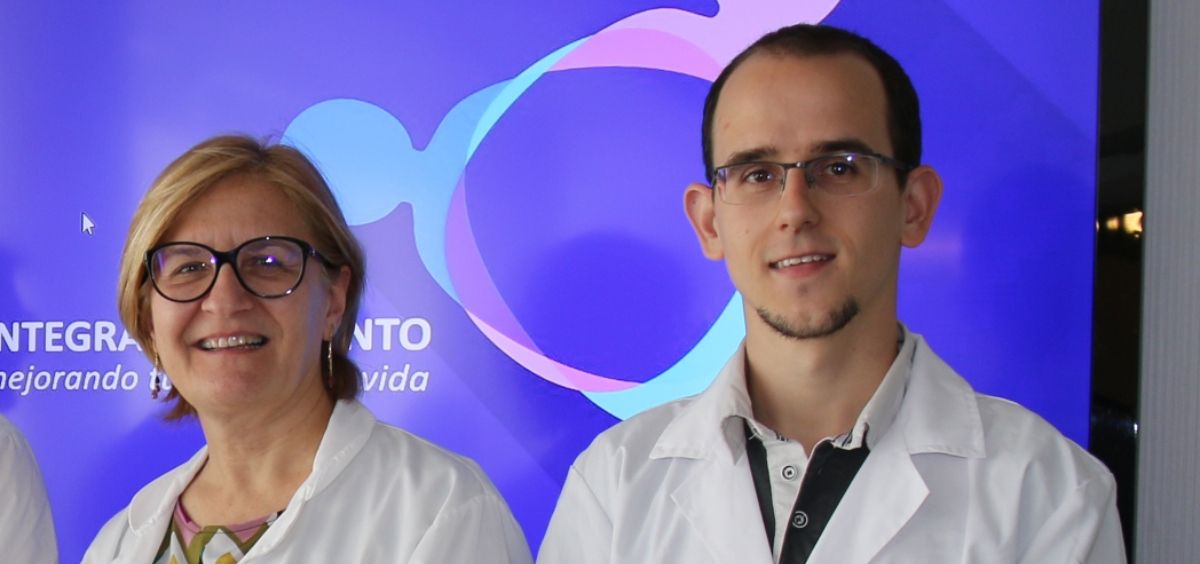 La doctora Noguera Salvá y el doctor Monferrer (Foto. Ciberonc)