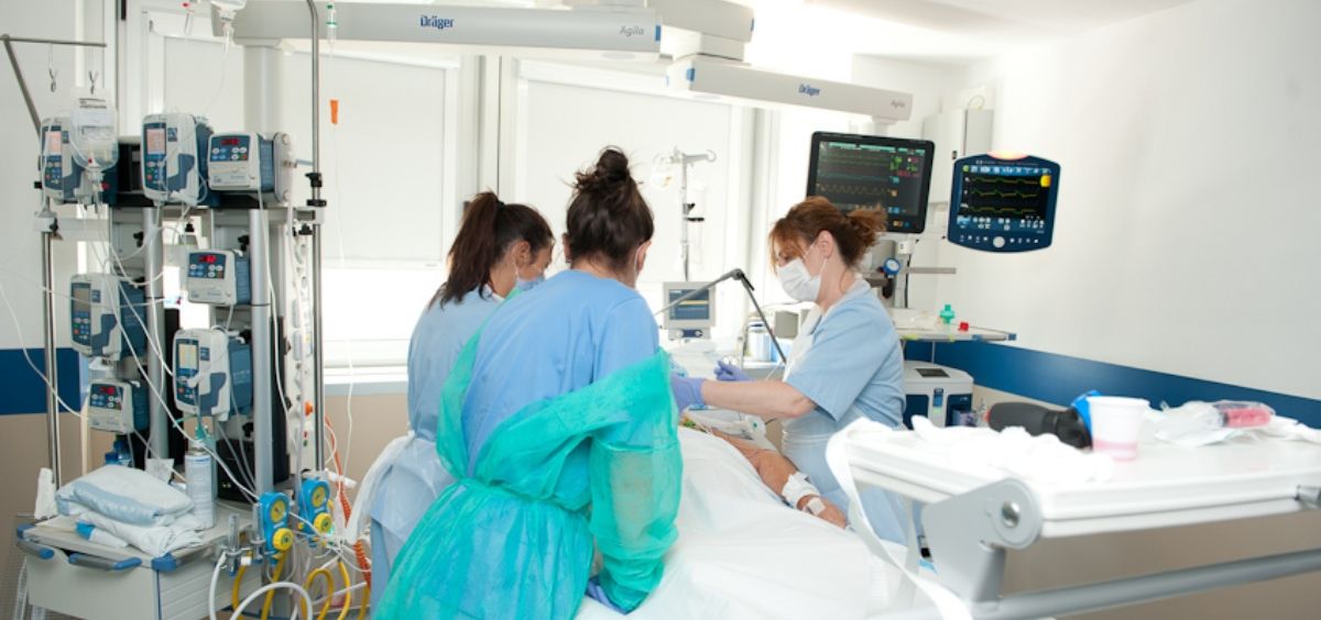 Unidad de curas intensivas cardiológicas del Hospital de Bellvitge (Foto. Hospital Bellvitge)