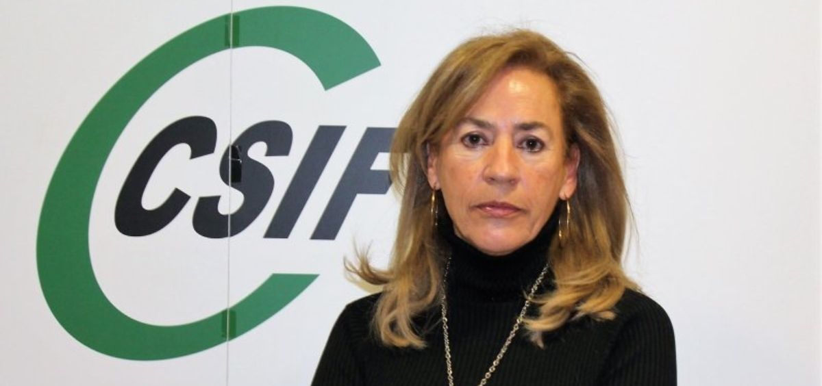 Dolly Prunés, presidenta de CSIF Sanidad Comunidad Valenciana (Foto. CSIF)