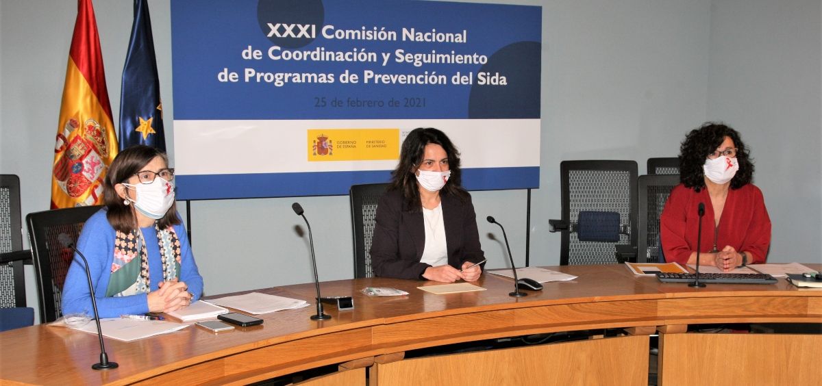 Reunión de la Comisión Nacional de Coordinación y Seguimiento de Programas de Prevención del Sida (Foto: M. Sanidad)