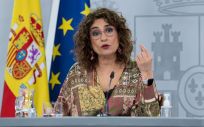 María Jesús Montero, portavoz del Gobierno, tras el Consejo de Ministros (Foto: Pool Moncloa / Borja Puig de la Bellacasa)