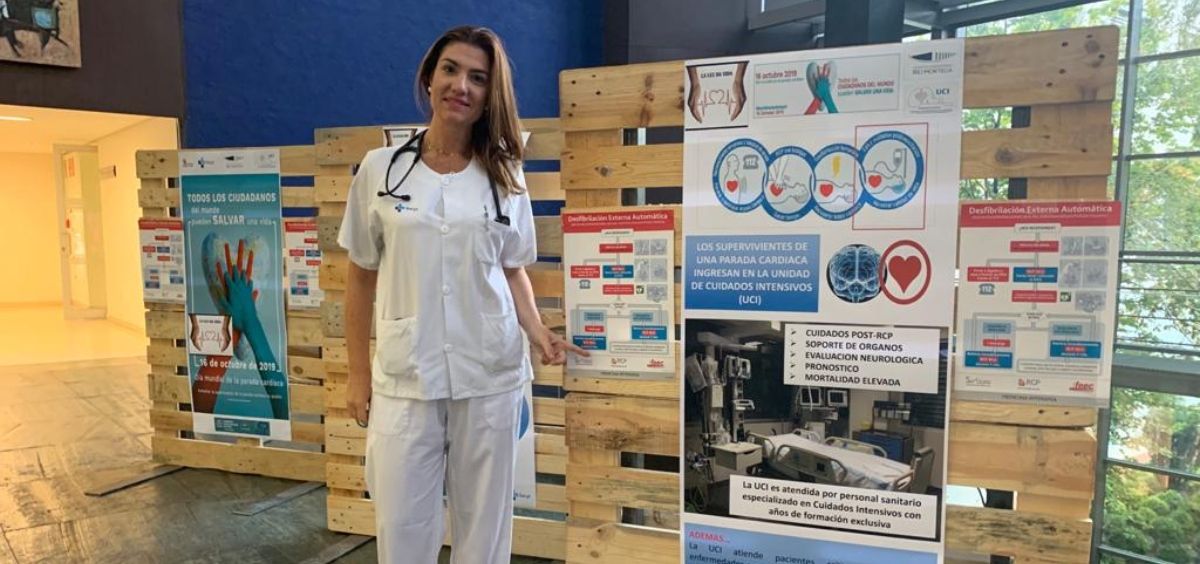 Virginia Fraile, médico intensivista del Hospital Universitario Río Hortega (Valladolid) y vicesecretaria de la junta directiva de la Semicyuc. (Foto. VF)
