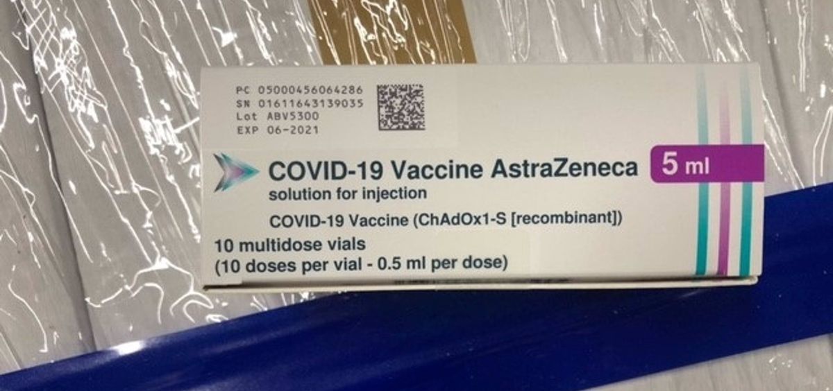 Vacuna de AstraZeneca. (Foto. ASTRAZENECA)