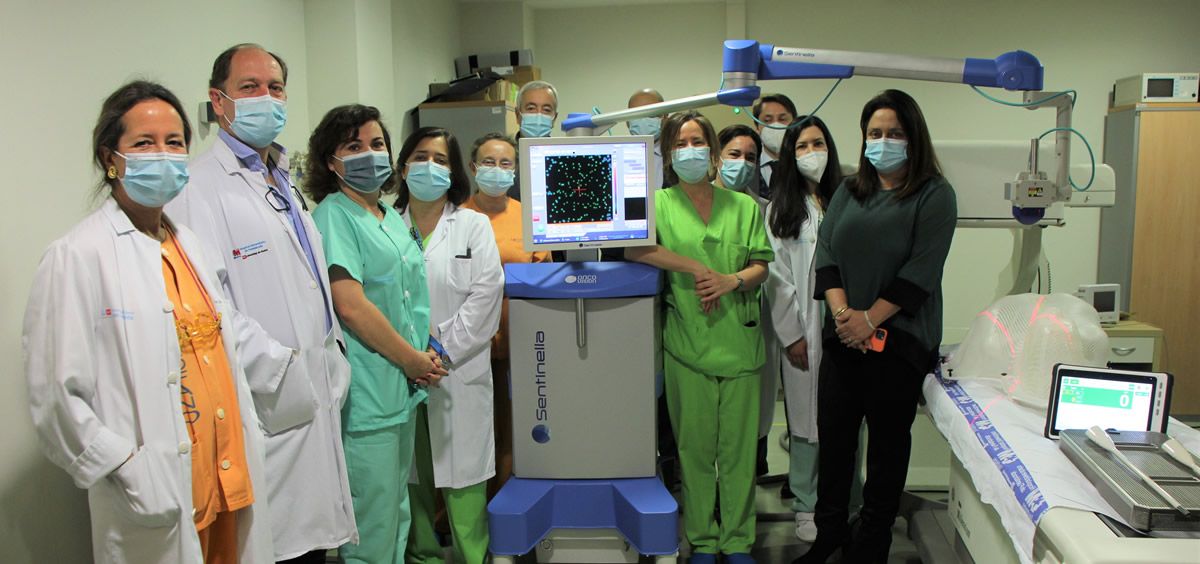 Nuevo equipo del Hospital de Fuenlabrada (Foto. ConSalud)