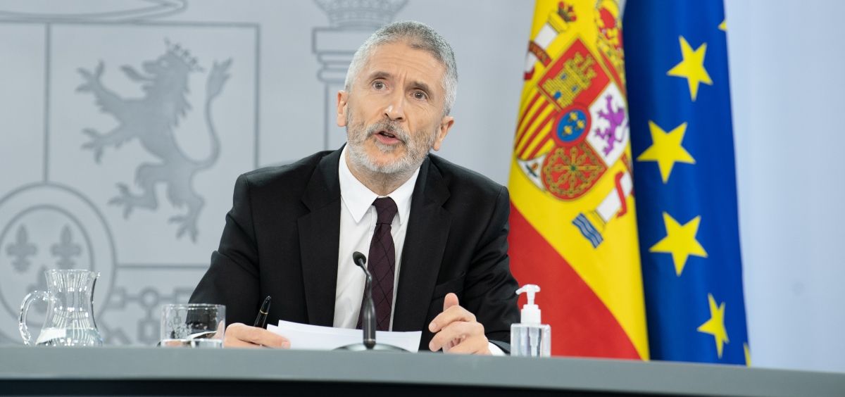 Fernando Grande Marlaska, ministro del Interior (Foto: Pool Moncloa / Borja Puig de la Bellacasa)