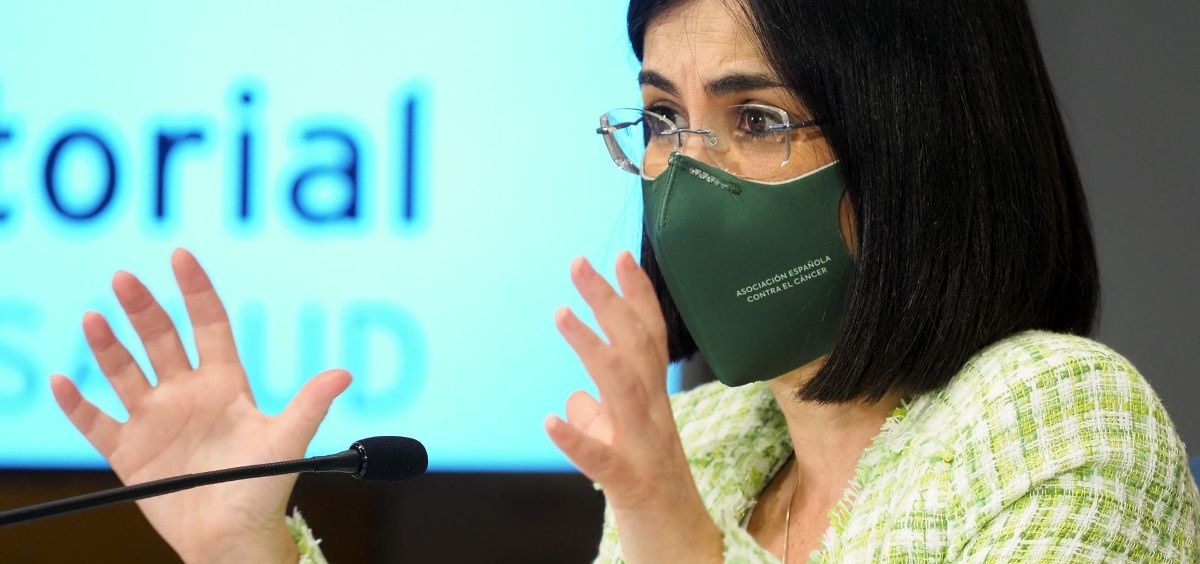 La ministra de Sanidad, Carolina Darias (Foto. Photogenic Claudia Alba   Europa Press)