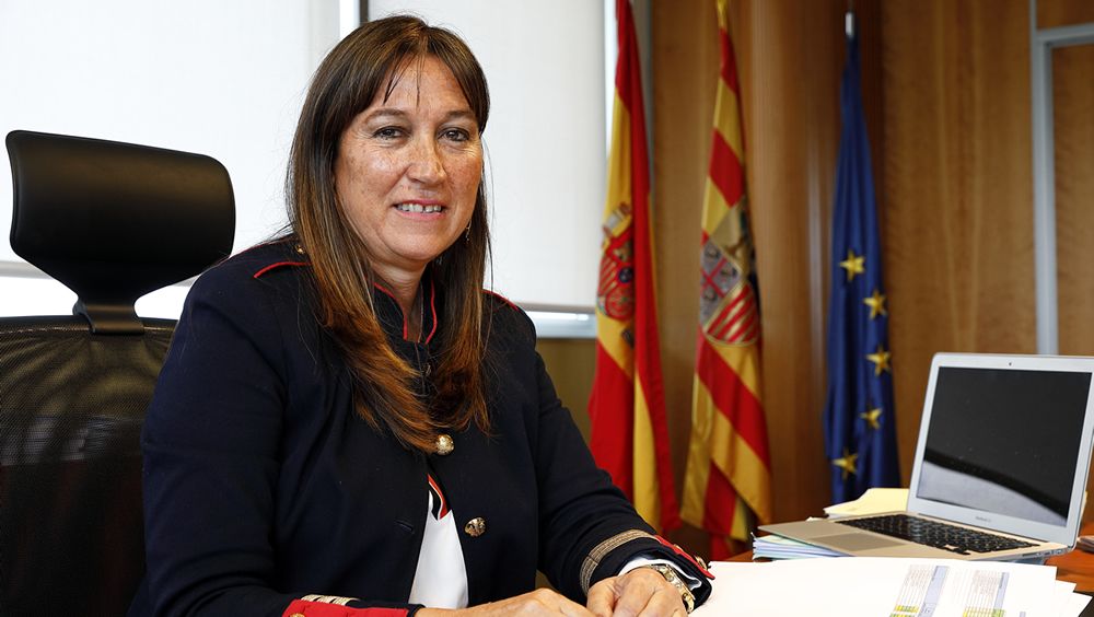 Sira Repollés, consejera de Sanidad (Foto. Gobierno de Aragón)