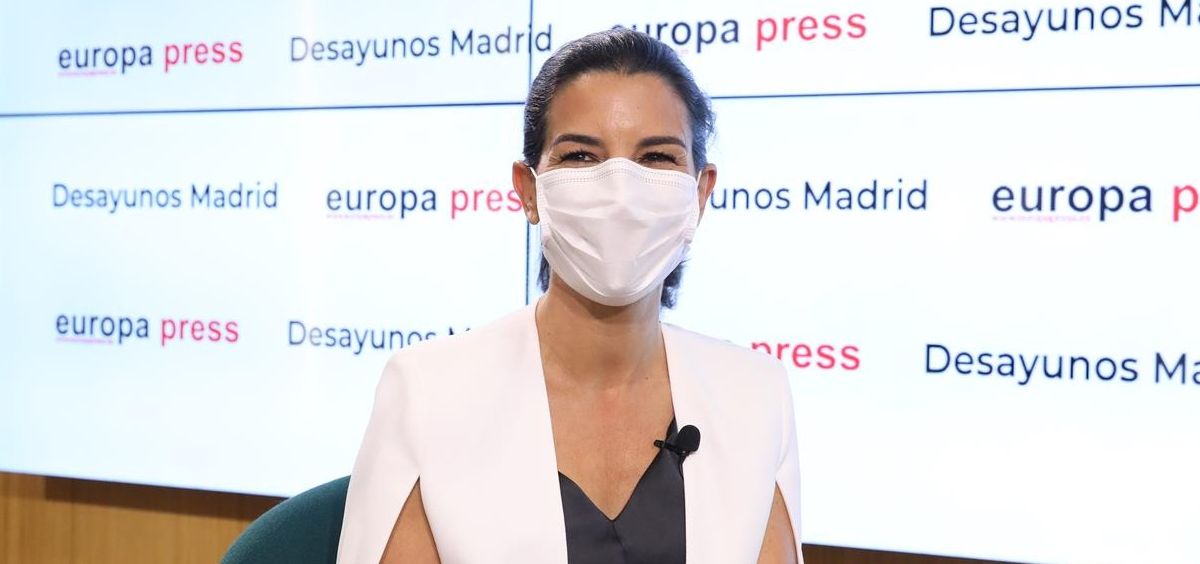 Rocío Monasterio, candidata de Vox a la presidencia de la Comunidad de Madrid (Foto: Marta Fernández Jara / Europa Press)
