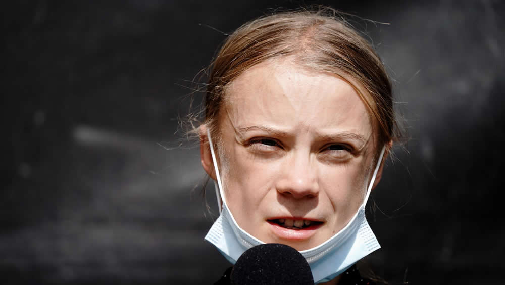 La activista sueca Greta Thunberg (Foto. Kay Nietfeld   dpa)