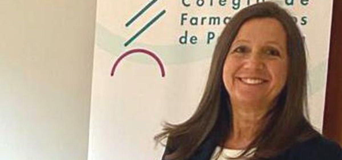 La presidenta del Colegio Oficial de Farmacéuticos de Pontevedra, Alba Soutelo (Foto. Colegio Oficial de Farmacéuticos de Pontevedra)