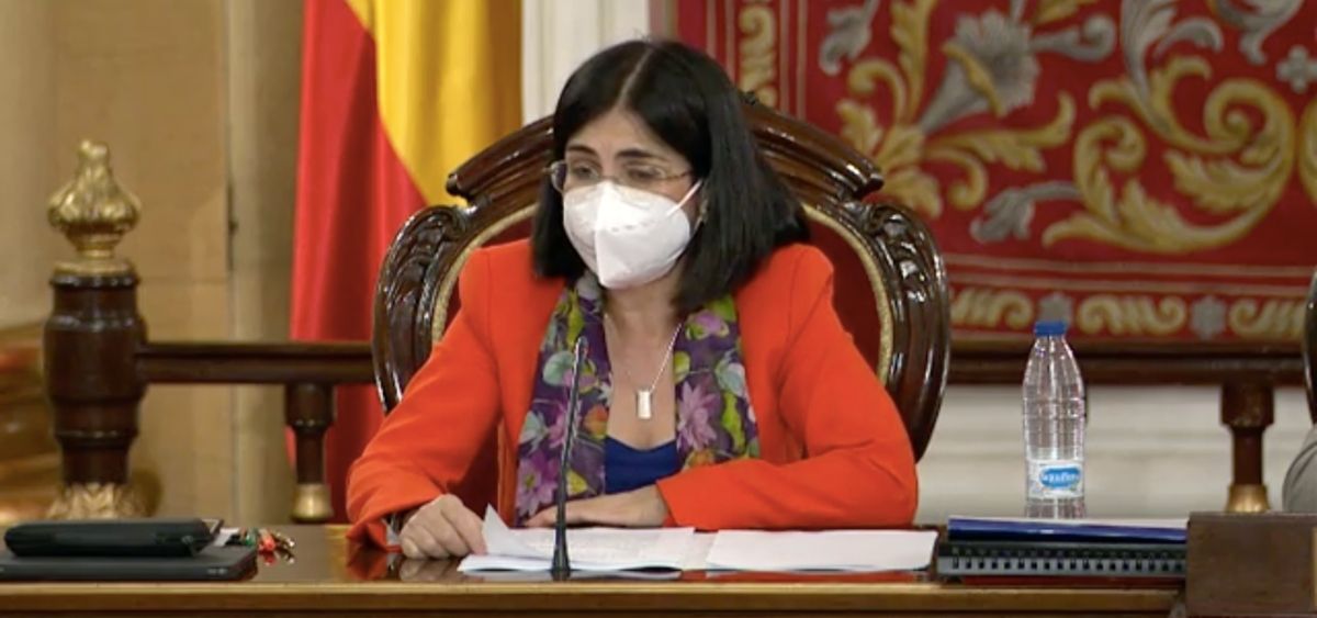 Carolina Darias, ministra de Sanidad (Foto: Senado)