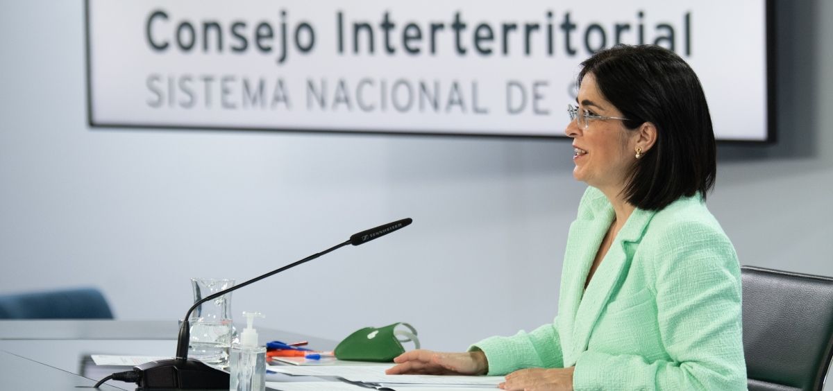 Carolina Darias, ministra de Sanidad (Foto: Pool Moncloa / Borja Puig de la Bellacasa)