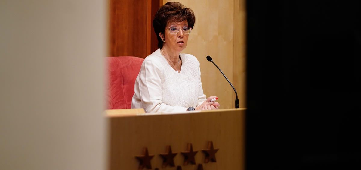 La directora general de Salud Pública en la Comunidad de Madrid, Elena Andradas. (Foto. Comunidad de Madrid)