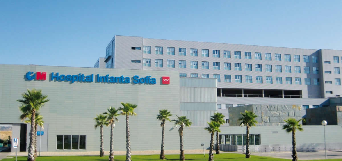 Fachada del Hospital Infanta Sofía (Foto. Europa Press)
