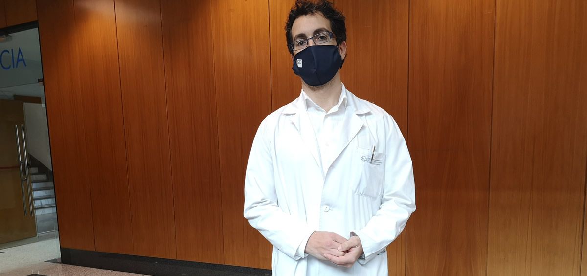 El doctor Álvaro Hermida, médico internista perteneciente a la Unidad de Enfermedades Minoritarias del Hospital Clínico Universitario de Santiago de Compostela (Foto. ConSalud)