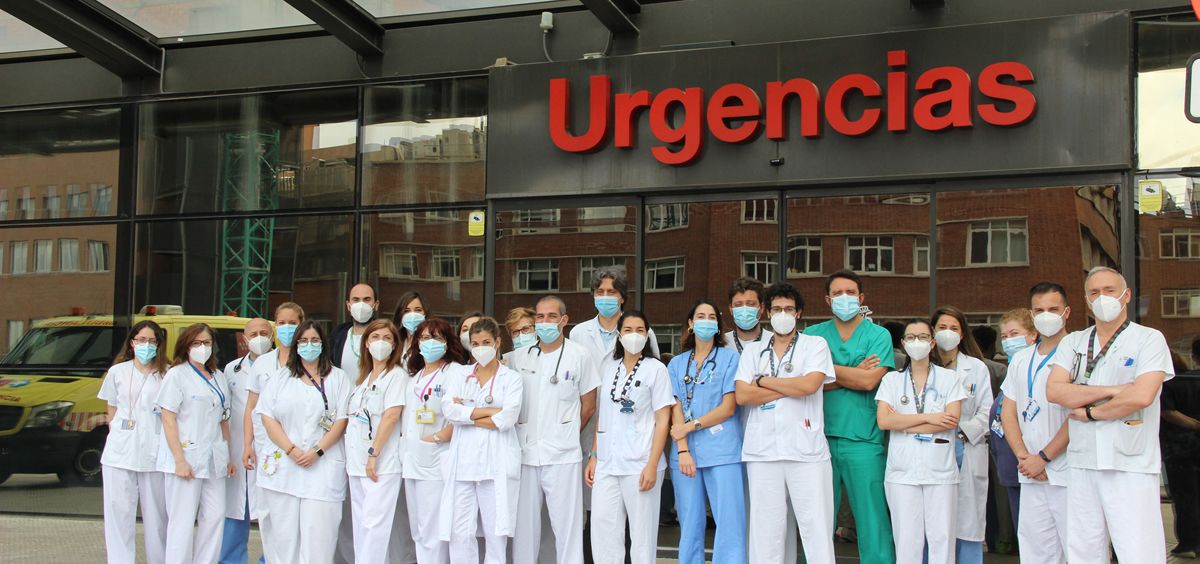 Médicos del Servicio de Urgencias del Hospital Clínico San Carlos (Foto. ConSalud)