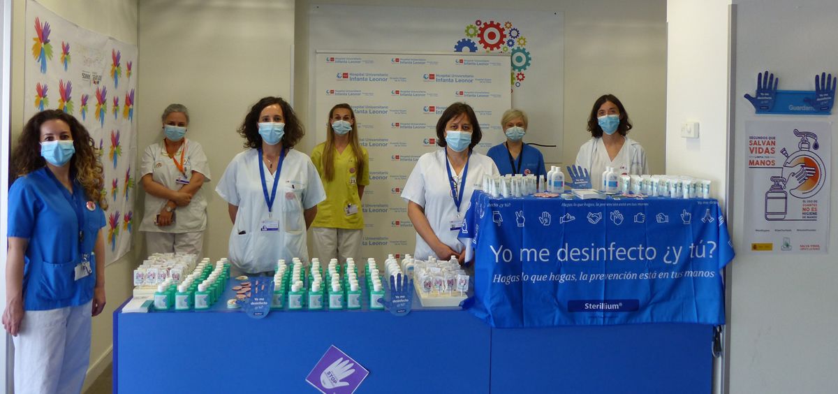 El Hospital Infanta Leonor se suma a la conmemoración del Día de la Higiene de Manos (Foto. ConSalud)